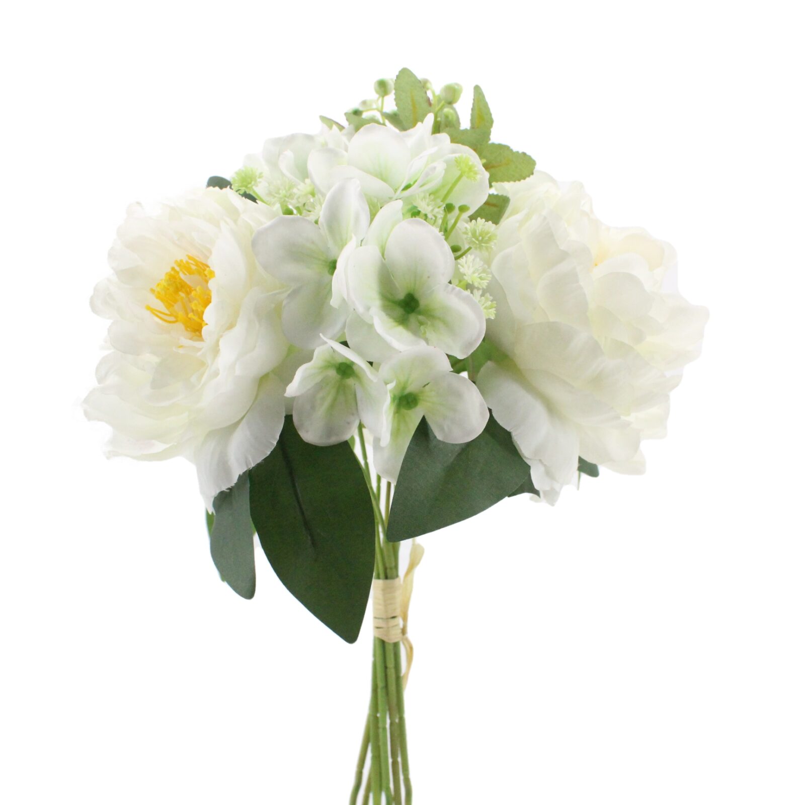 Gemischte Pfingstrosen- und Hortensiensträuße aus Seidenblumen - Bild 5