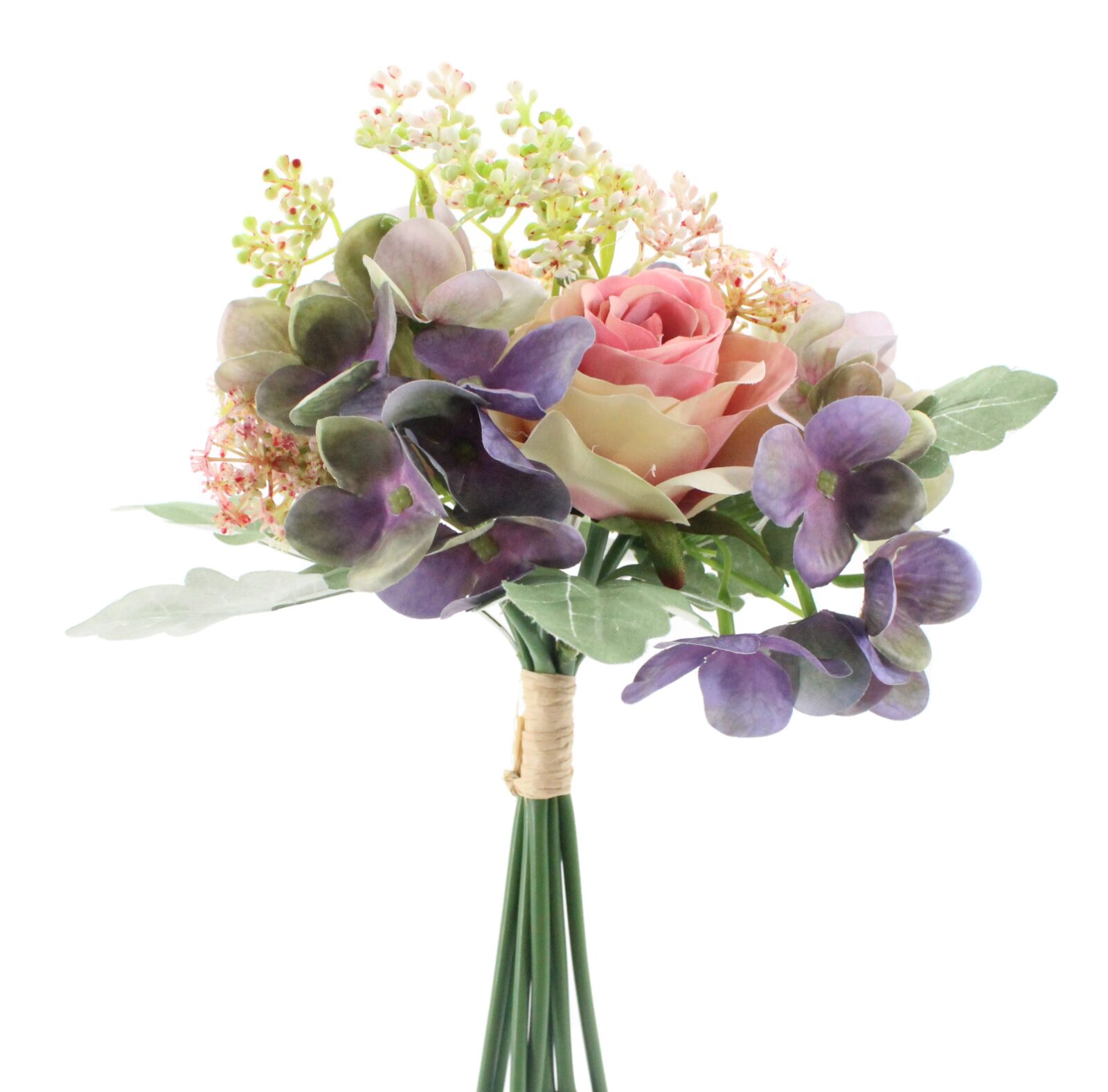 Künstliche Hochzeits-Brautsträuße mit verschiedenen Blumen