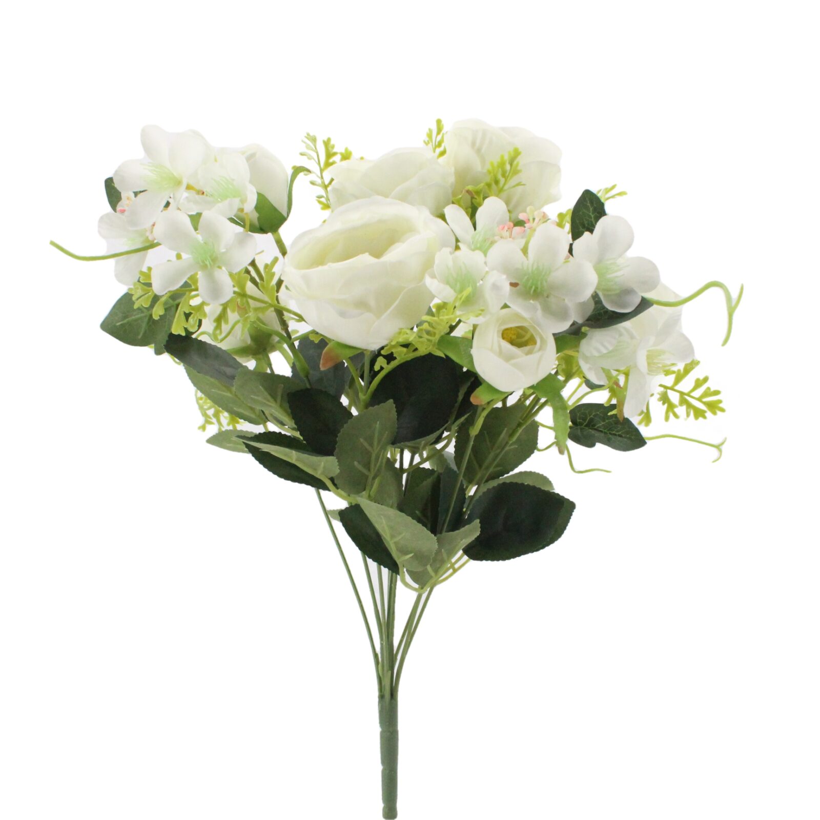 Faux Blooming Silk Rose Wedding Flower - Image 5