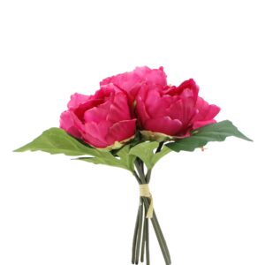 Silk Artificial Flower Peony Bouquets