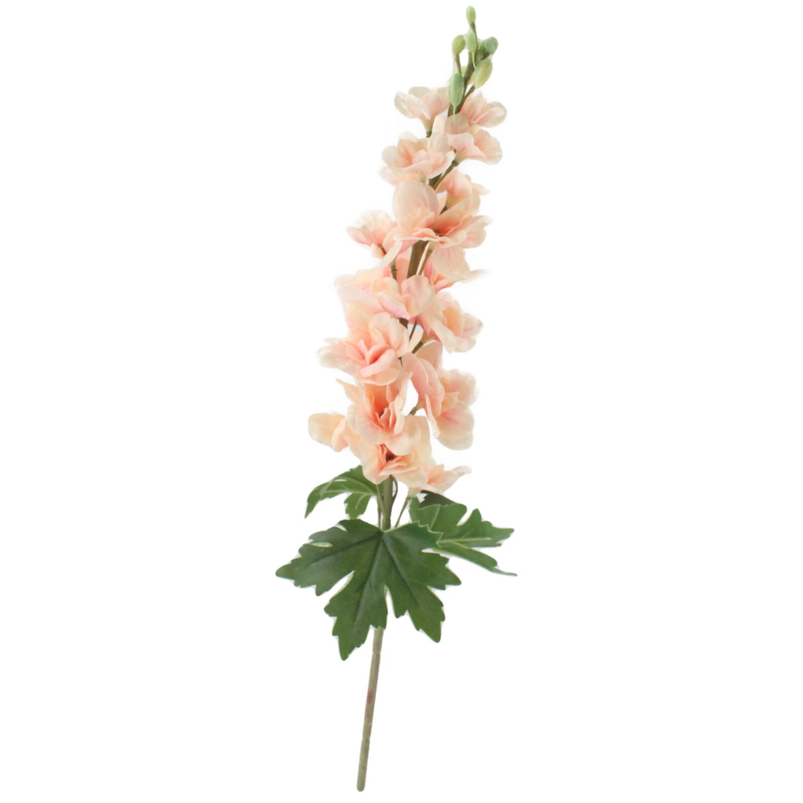 Artificial Real Touch Delphinium in Peach/ Purple - Image 5