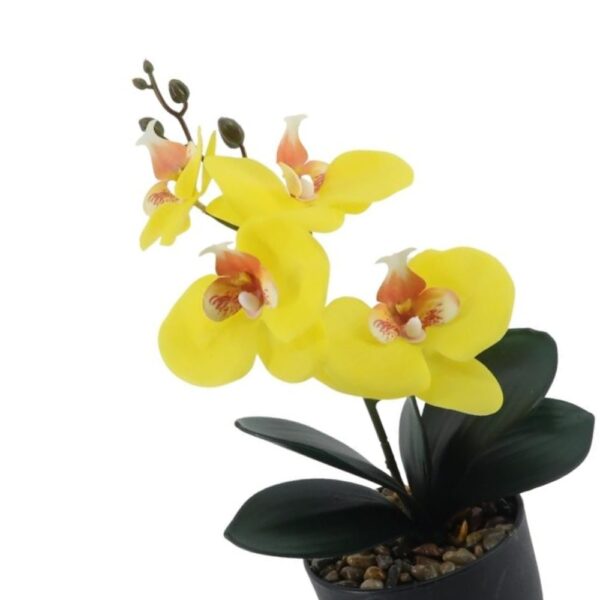 Artificial Phalaenopsis Orchid Flower in Pot