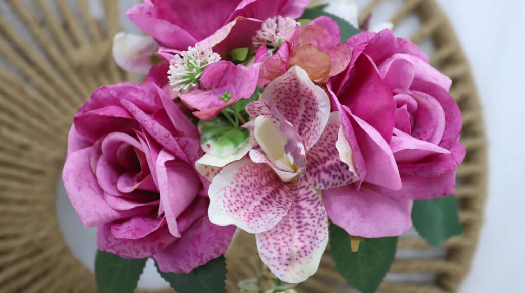  artificial rose Hydrangea flowers