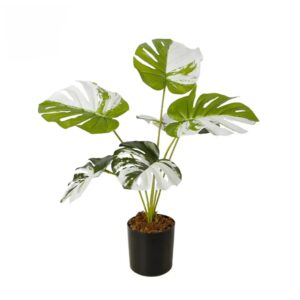 Artificial Plants Bonsai Monstera Plants