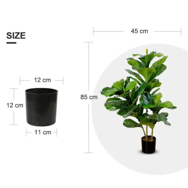 Artificial Ficus Plant Fiddle Leaf Fig Tree