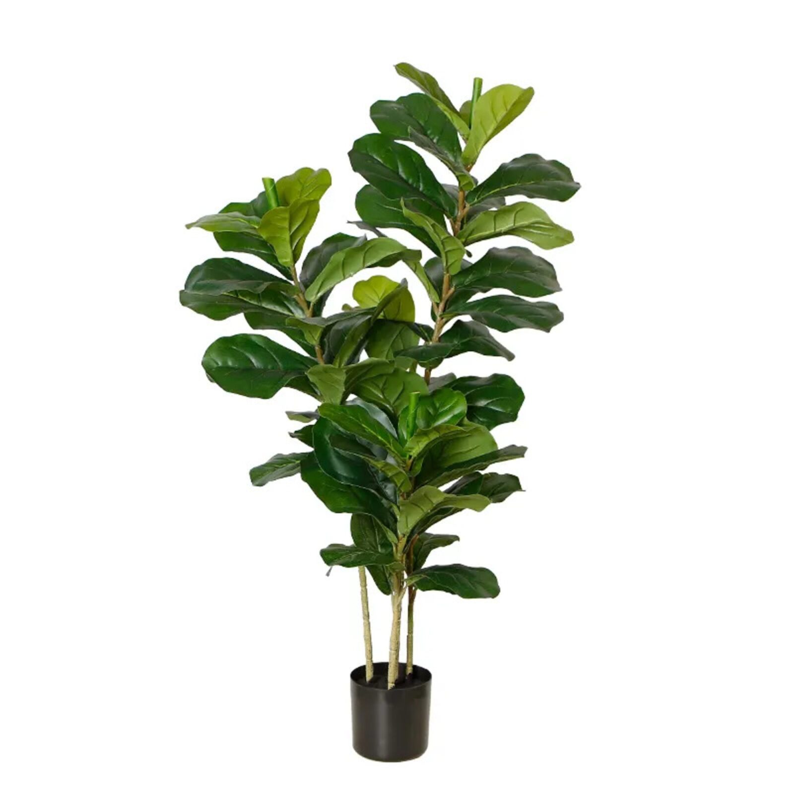 Faux Fiddle Leaf Fig Potted Plant Ficus Lyrata