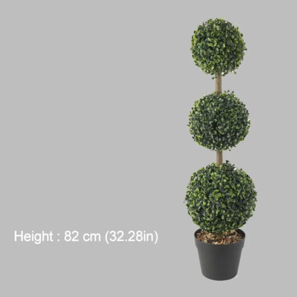 Artificial Topiary Trees Boxwood Grass Ball