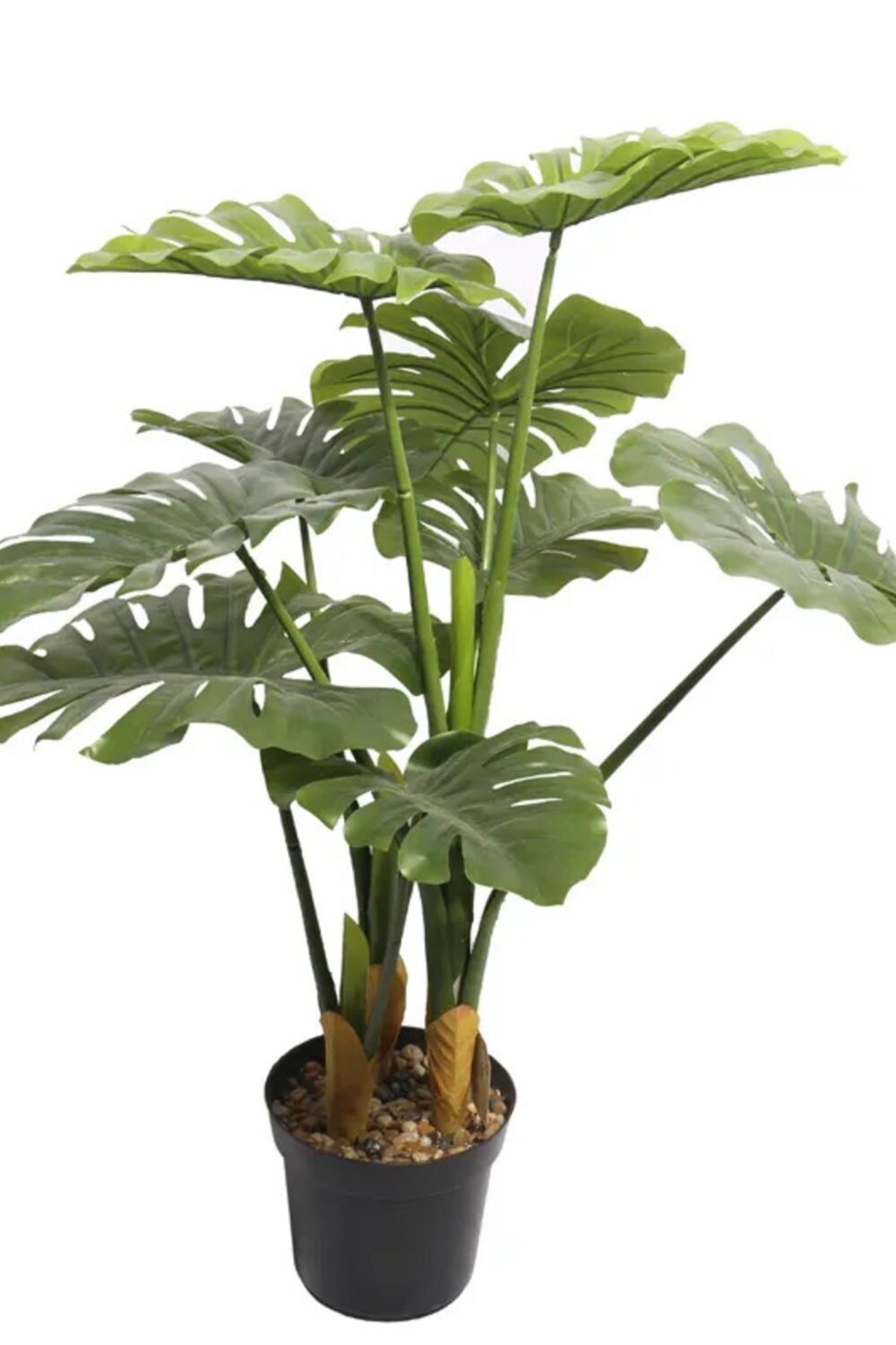 faux monstera deliciosa tree