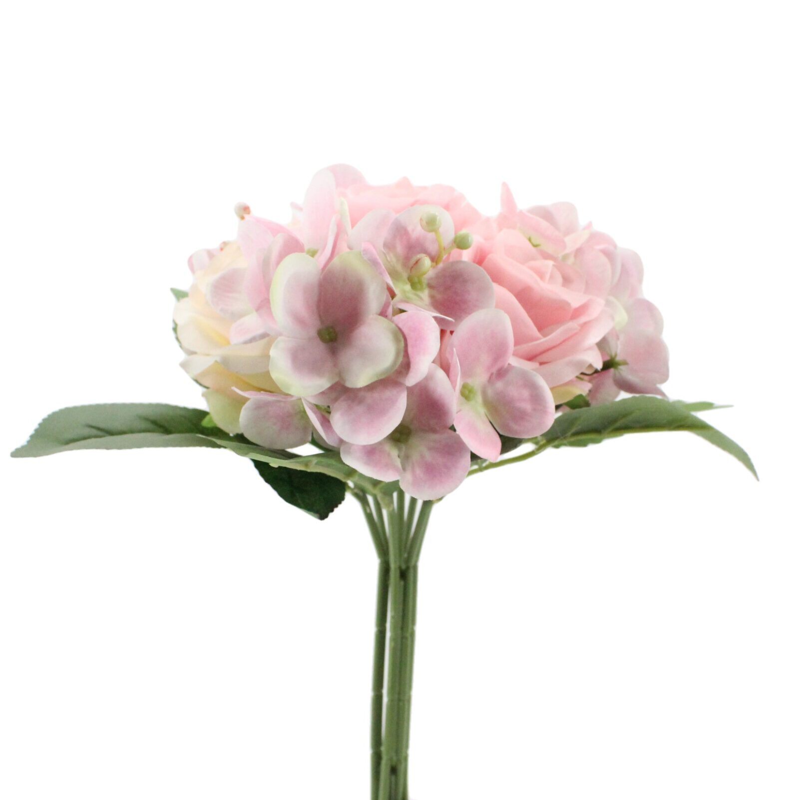 Fake Rose and Hydrangea Bouquet