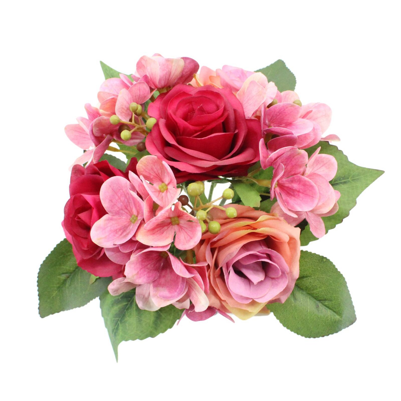 Fake Rose and Hydrangea Bouquet - Image 7