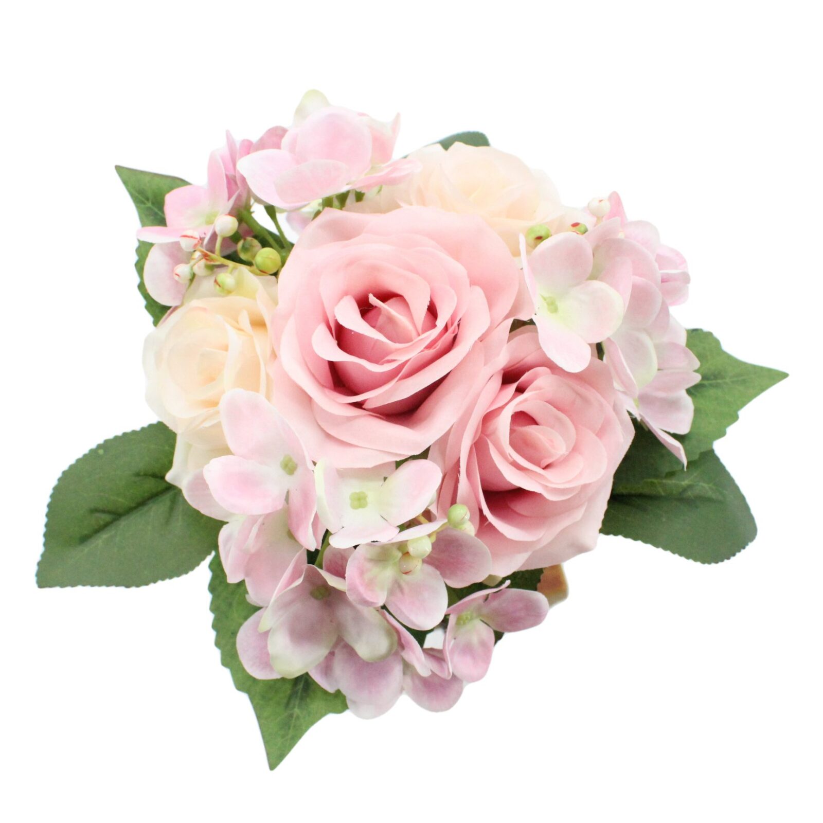 Fake Rose and Hydrangea Bouquet - Image 2