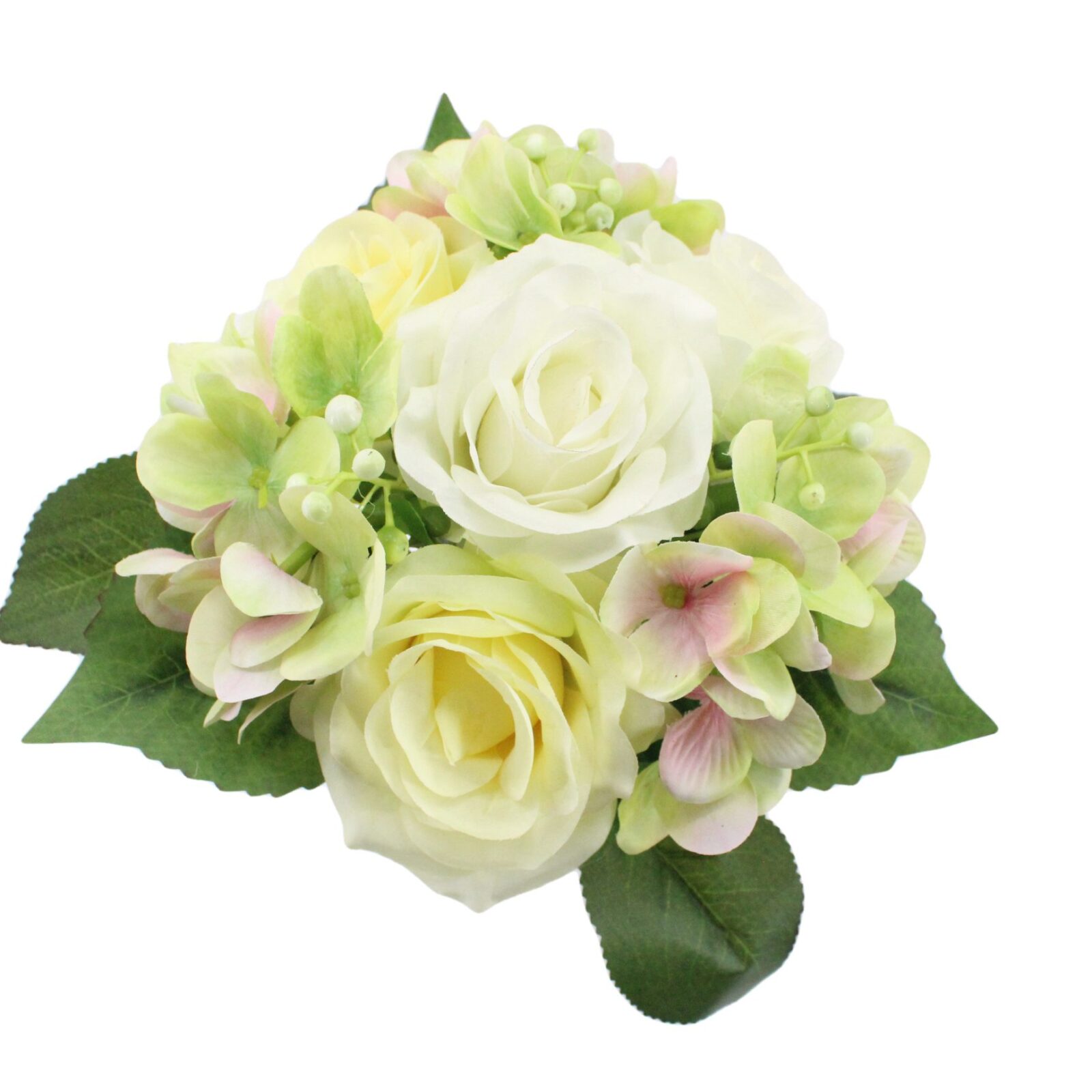 Fake Rose and Hydrangea Bouquet - Image 3