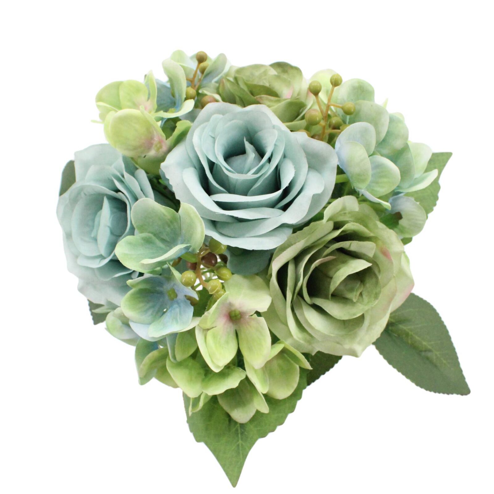 Fake Rose and Hydrangea Bouquet - Image 5