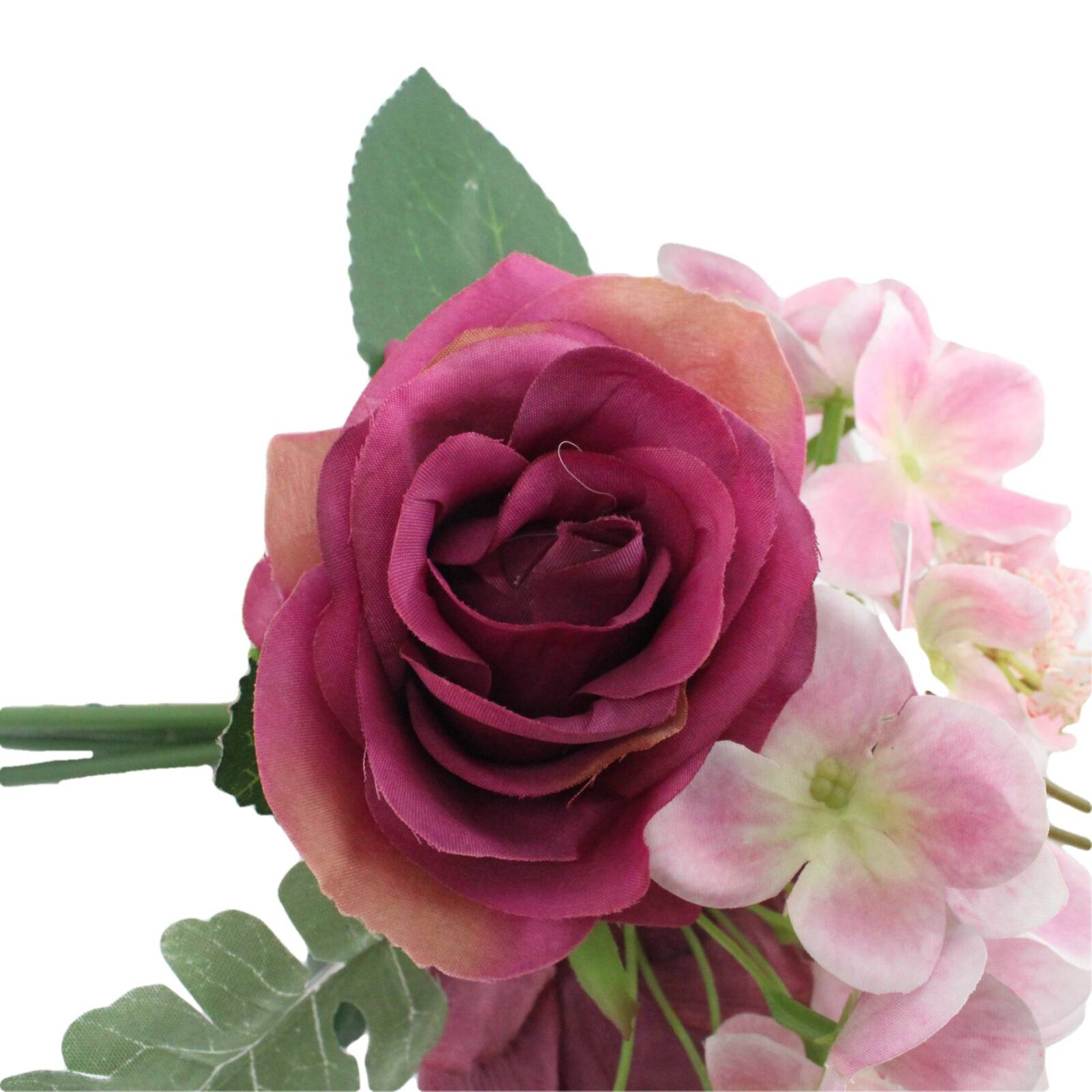 Artificial Rose Hydrangea Flower Bundle - Image 3