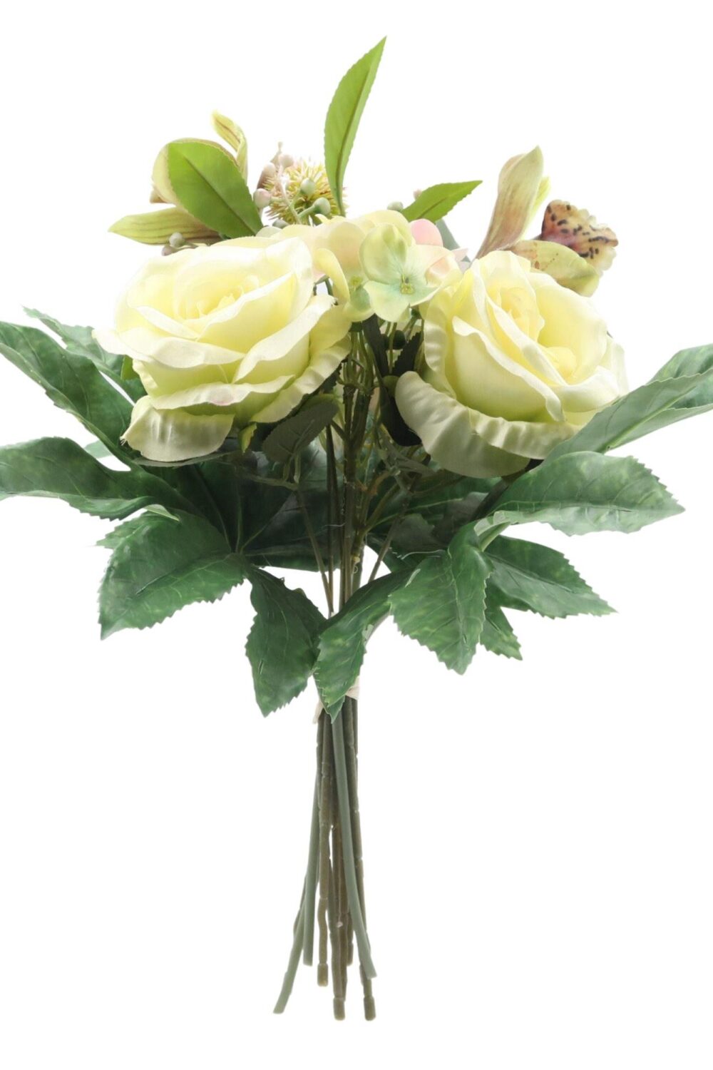 Artificial Silk Rose Flowers Bouquet