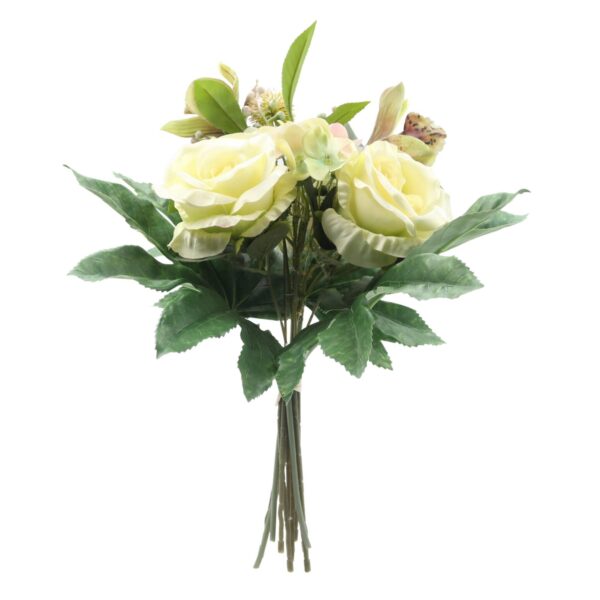 Artificial Silk Rose Flowers Bouquet