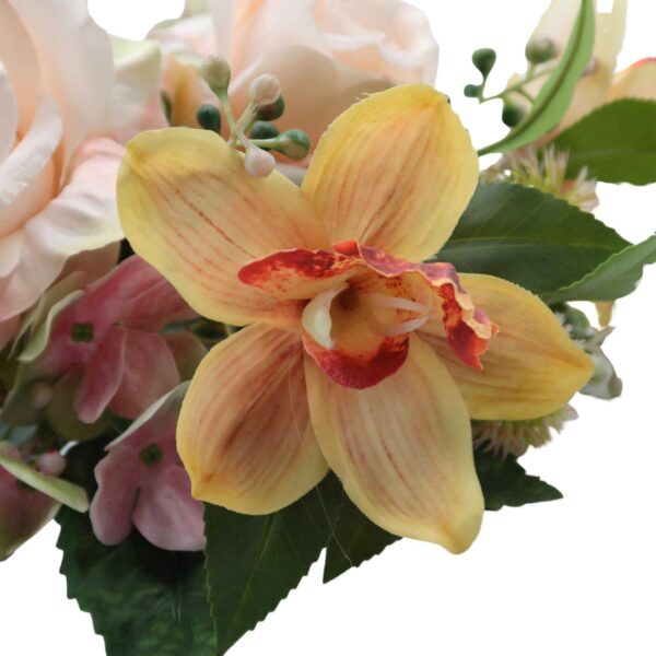 Artificial Silk Rose Flowers Bouquet