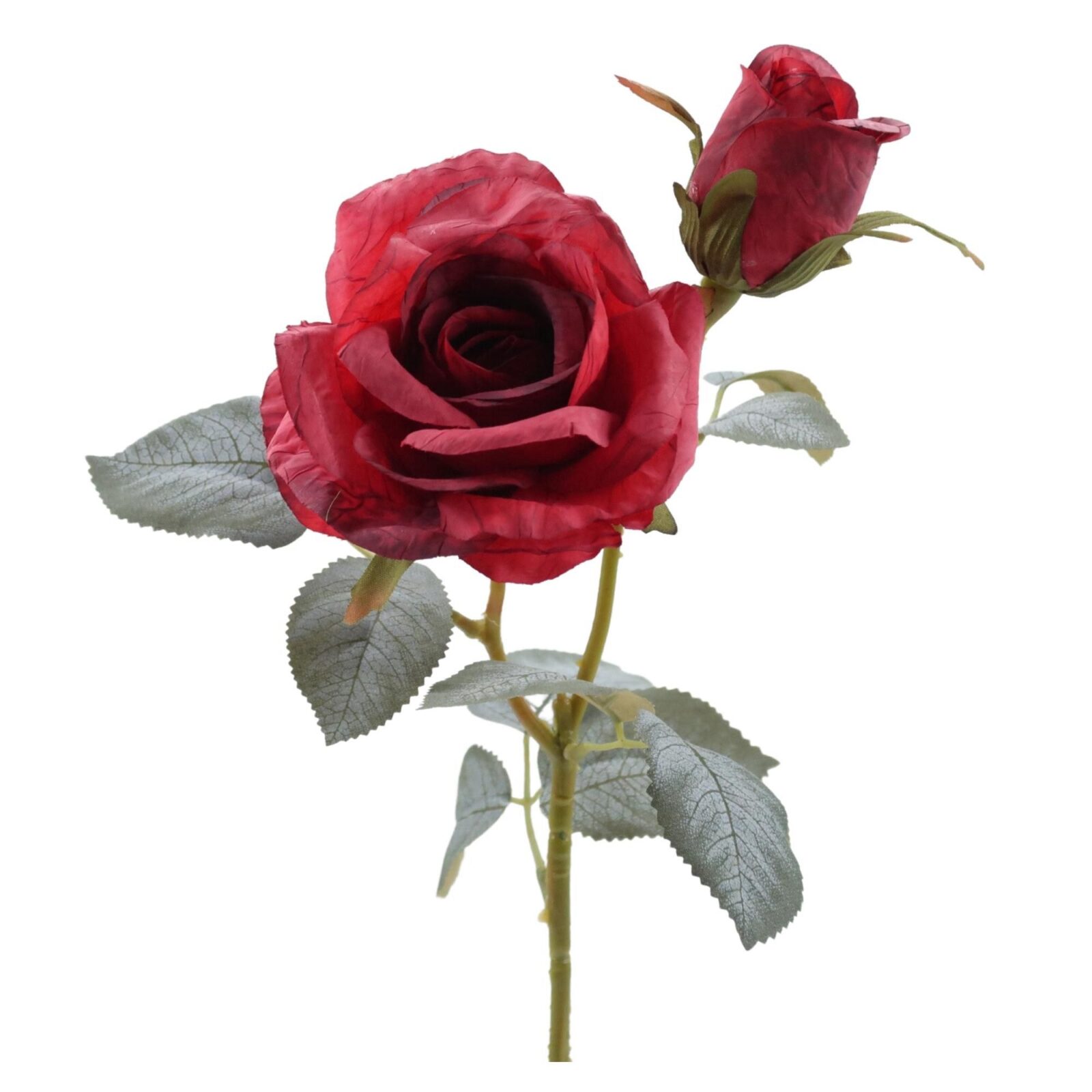 Artificial Roses Flower Branch - Image 5