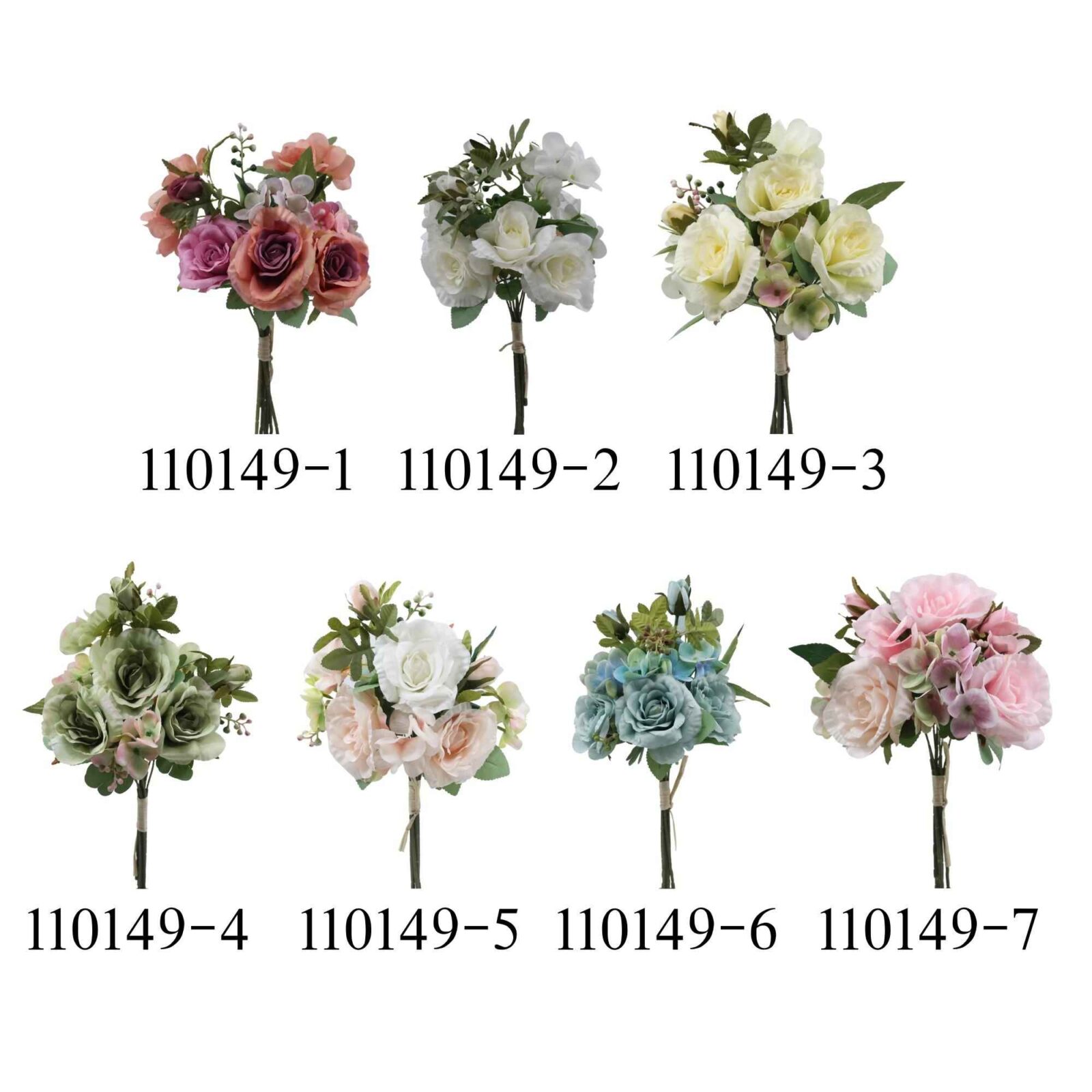 Rose Hydrangea Bouquet Artificial Flowers