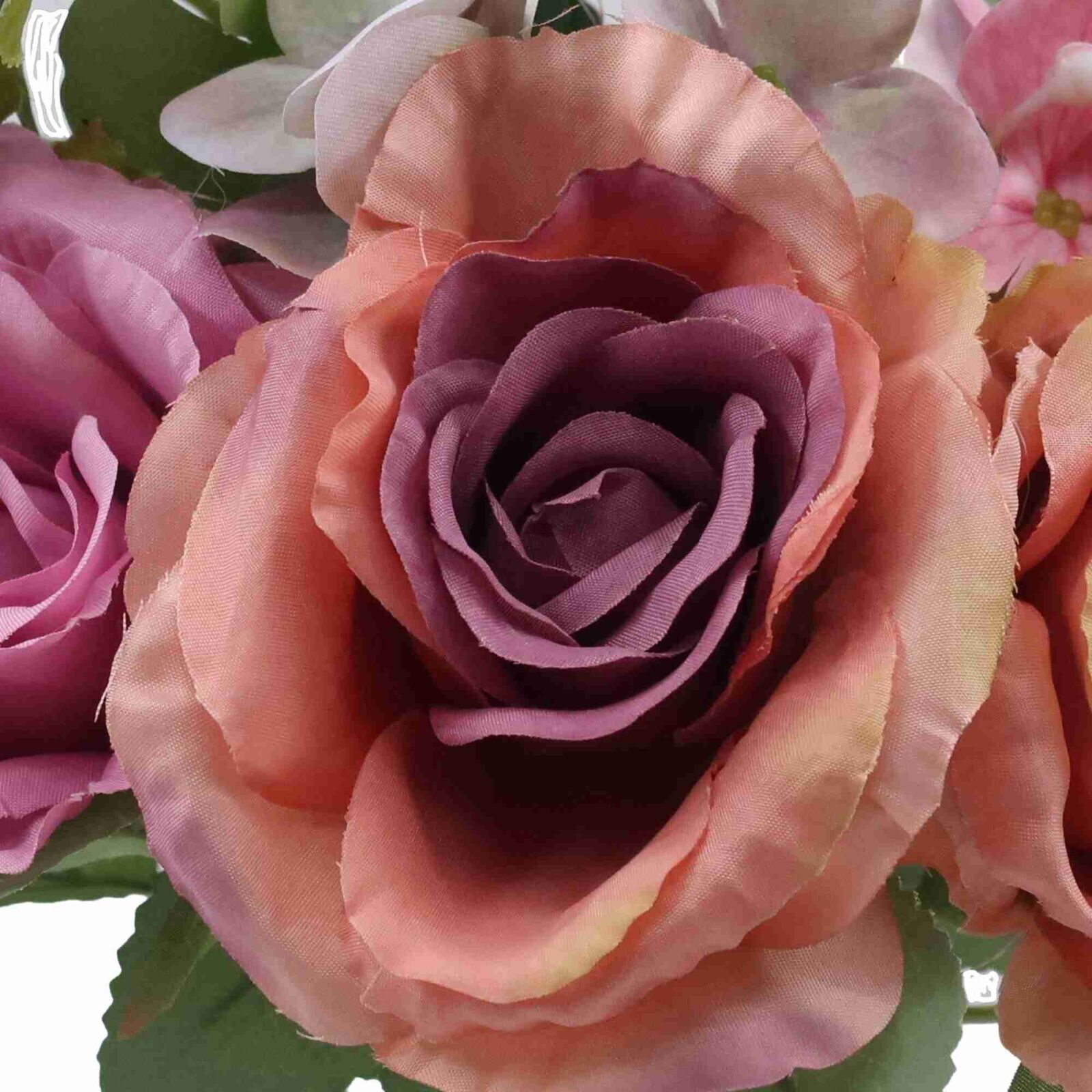 Rose Hydrangea Bouquet Artificial Flowers