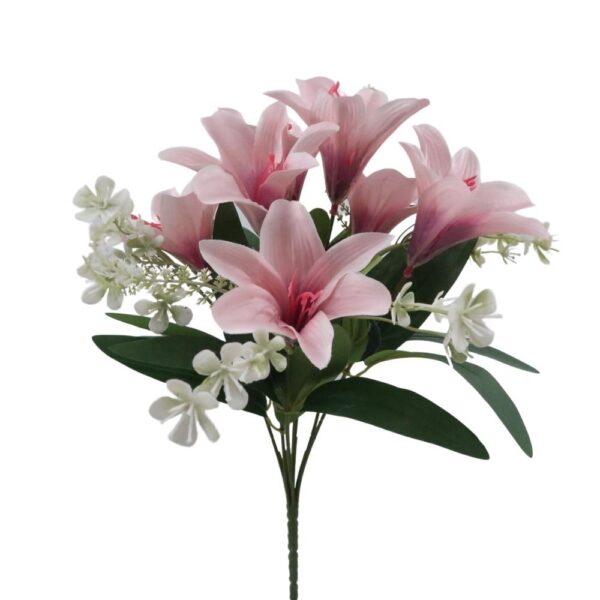 Artificial Lily Bouquet Flowers