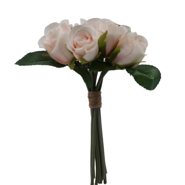Silk Rose Bud Artificial Bunch Flowers