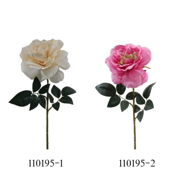 Single Stem Artificial Roses Silk Roses Flowers
