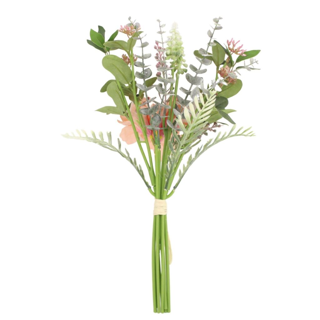 Ramo Alloro Artificiale 45cm - Decorazione Floreale Con Bacche Per Composizioni E Addobbi - Foto 10