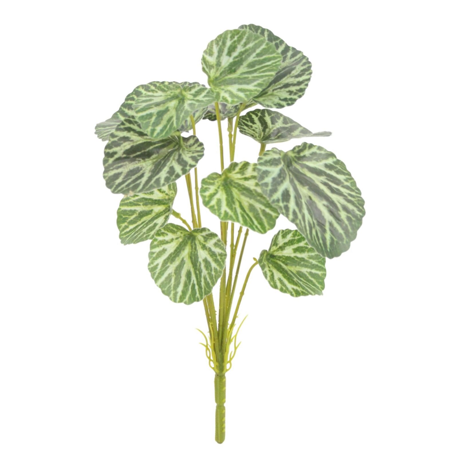 Künstlicher grüner Begonien-Blatt-Strauch - Bild 4