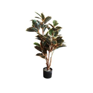 Artificial Rubber Plant Oak Ficus Tree