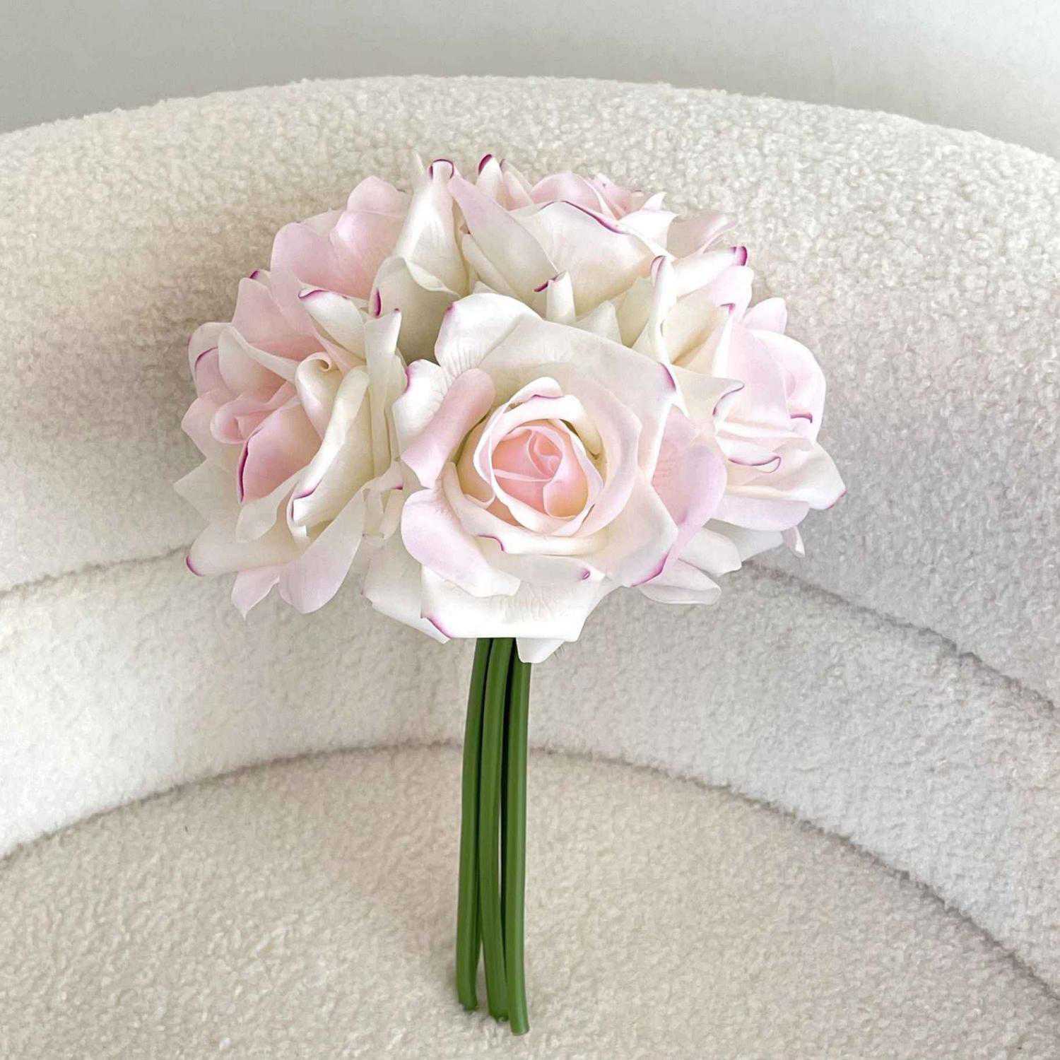 Real Touch Flower Bouquet Artificial Roses