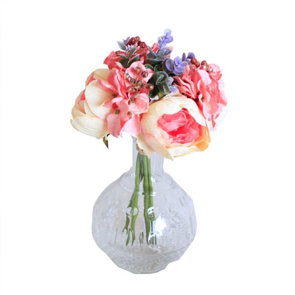 Peony Hydrangea Bouquet Flower Arrangement