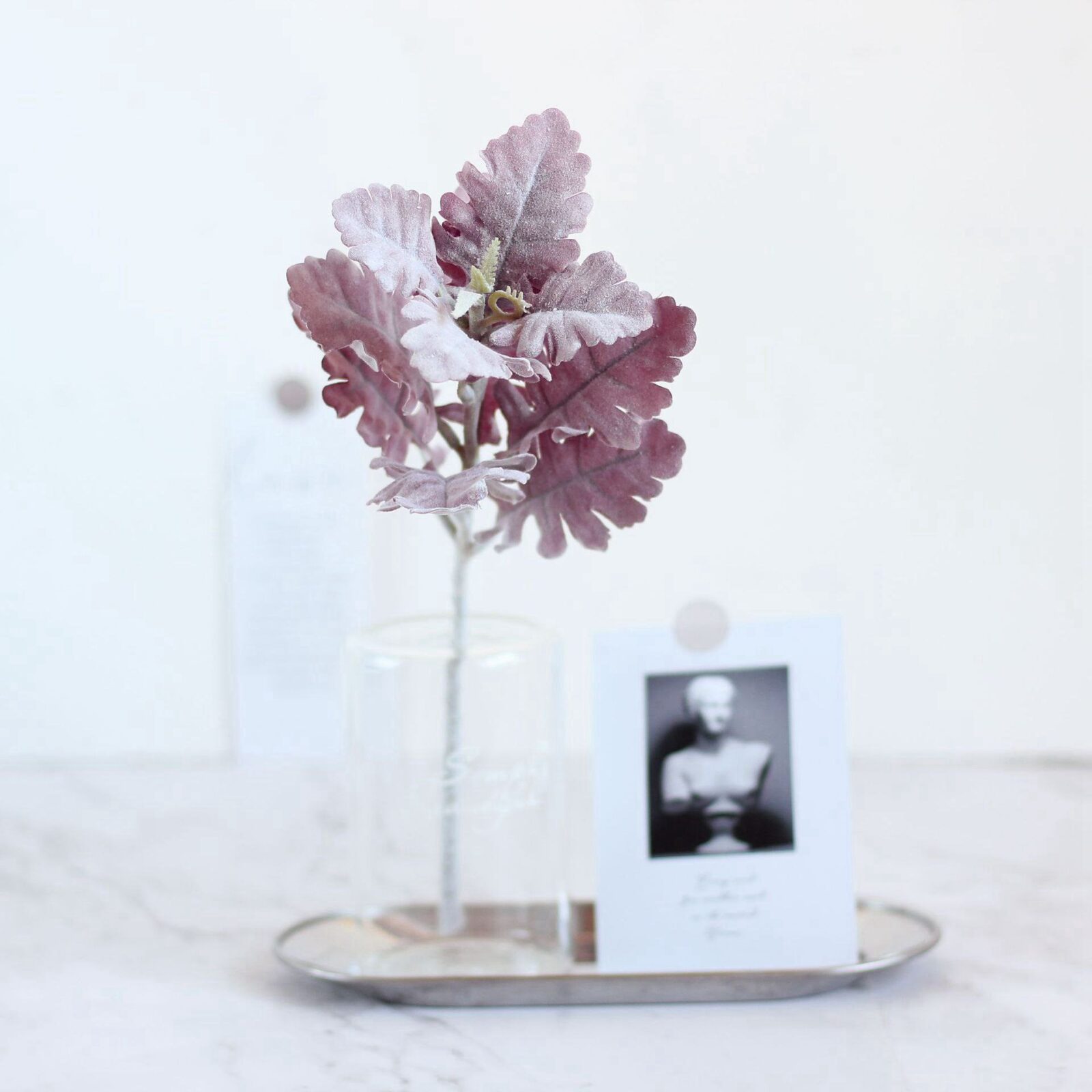 Flocked Chrysanthemum Leaf - Image 3