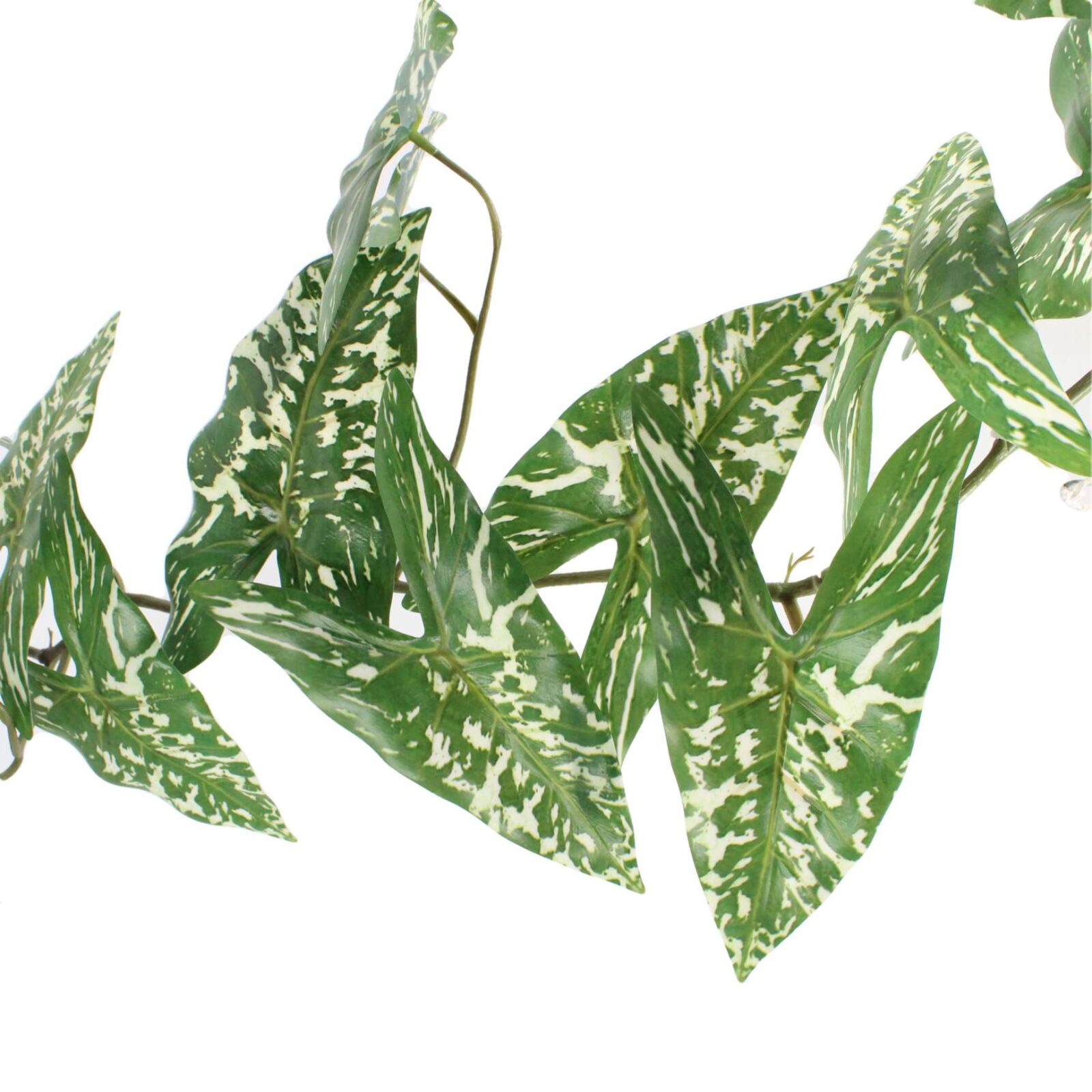 67" Hanging Artificial Caladium Arrowhead Plant - Image 2