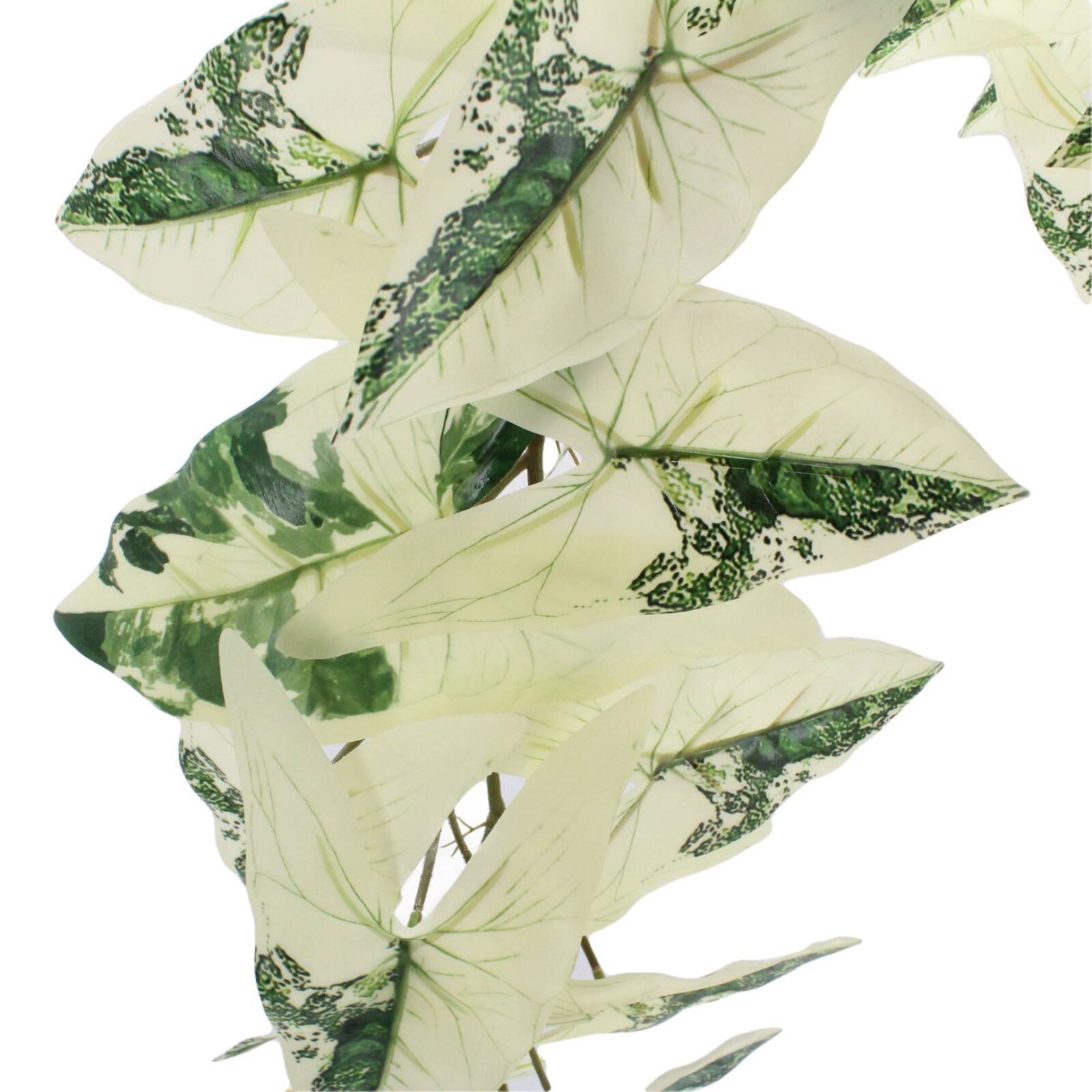 67" Hanging Artificial Caladium Arrowhead Plant - Image 4