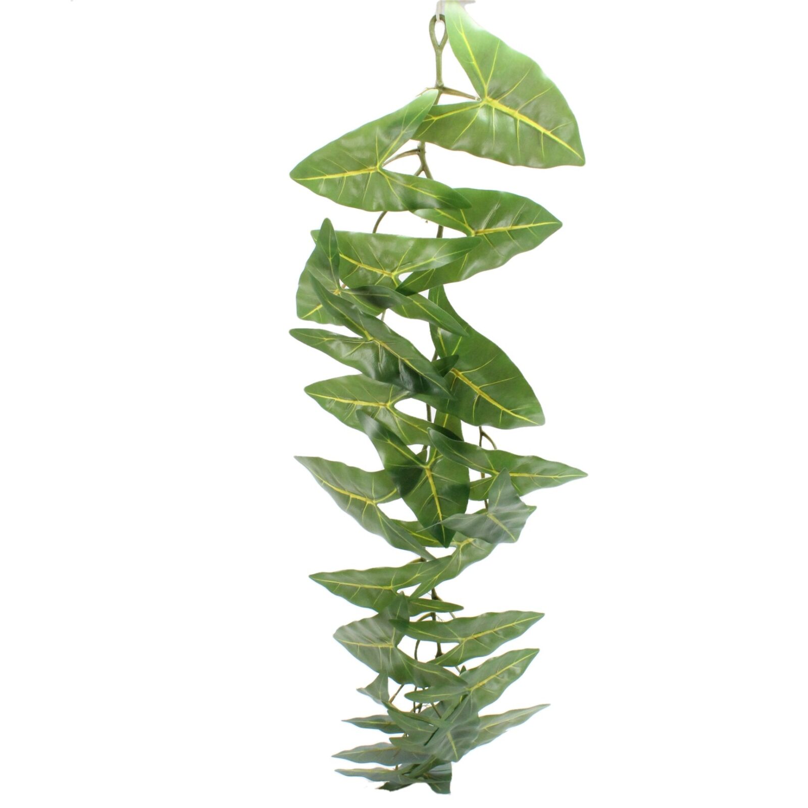 Artificial Hanging Plant Variegated Alocasia Garland