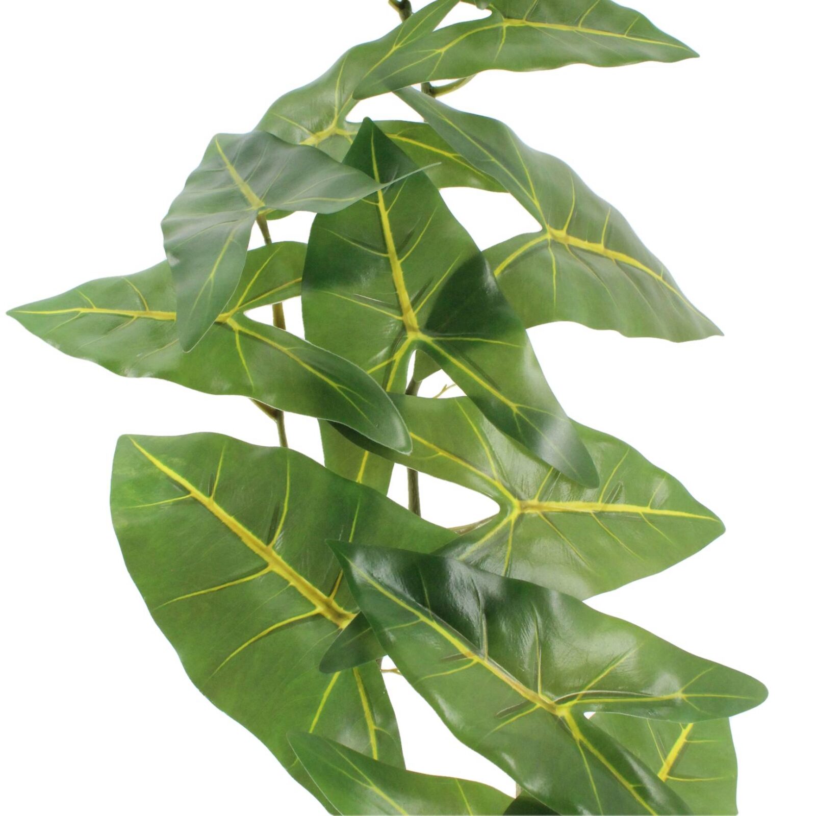 Artificial Hanging Plant Variegated Alocasia Garland - Image 2