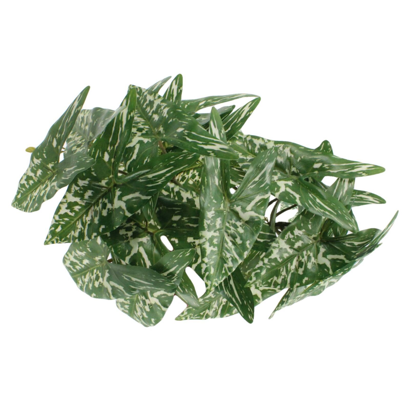Wall Mounted Lifelike Artificial Caladium Leaves - Image 3