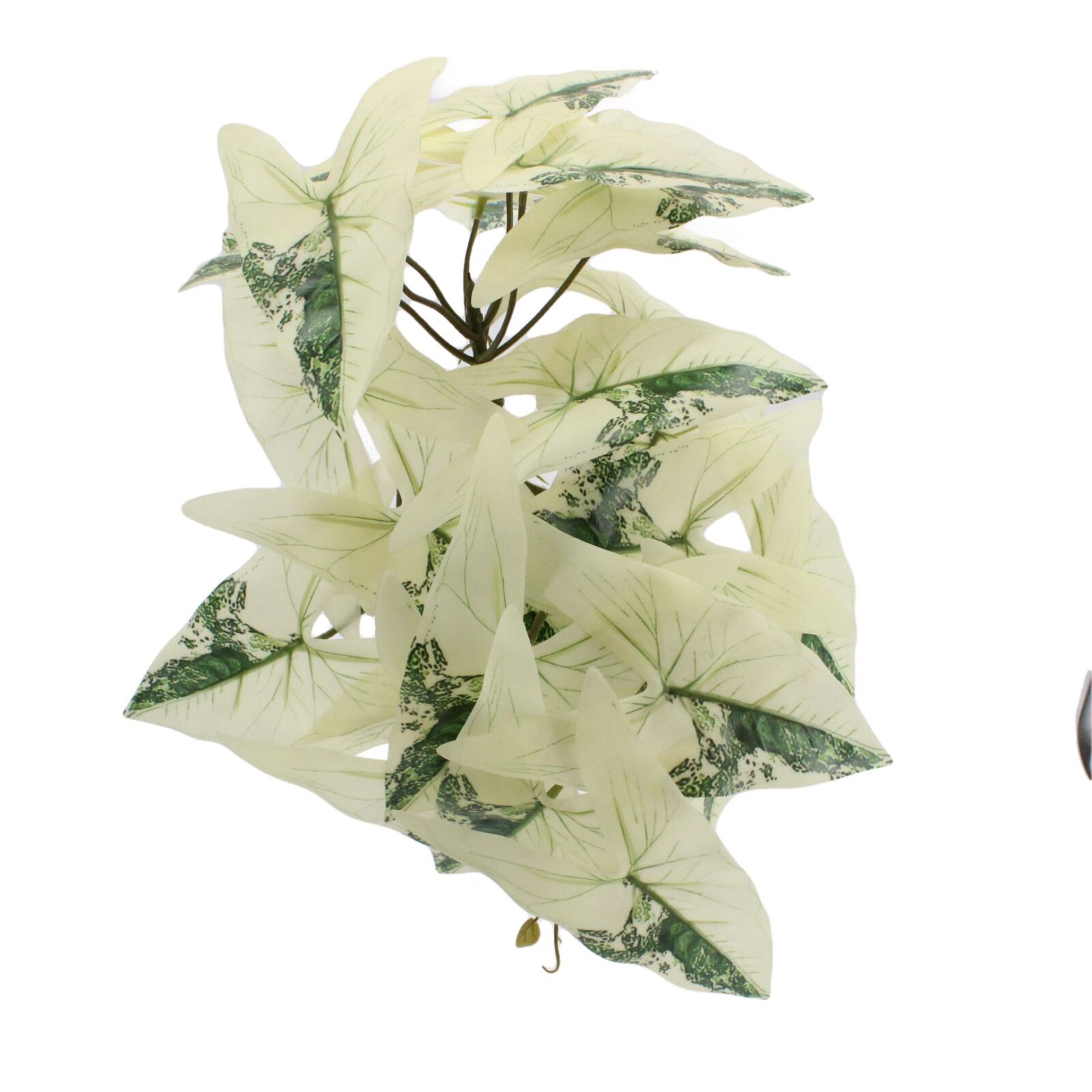Wall Mounted Lifelike Artificial Caladium Leaves - Image 5