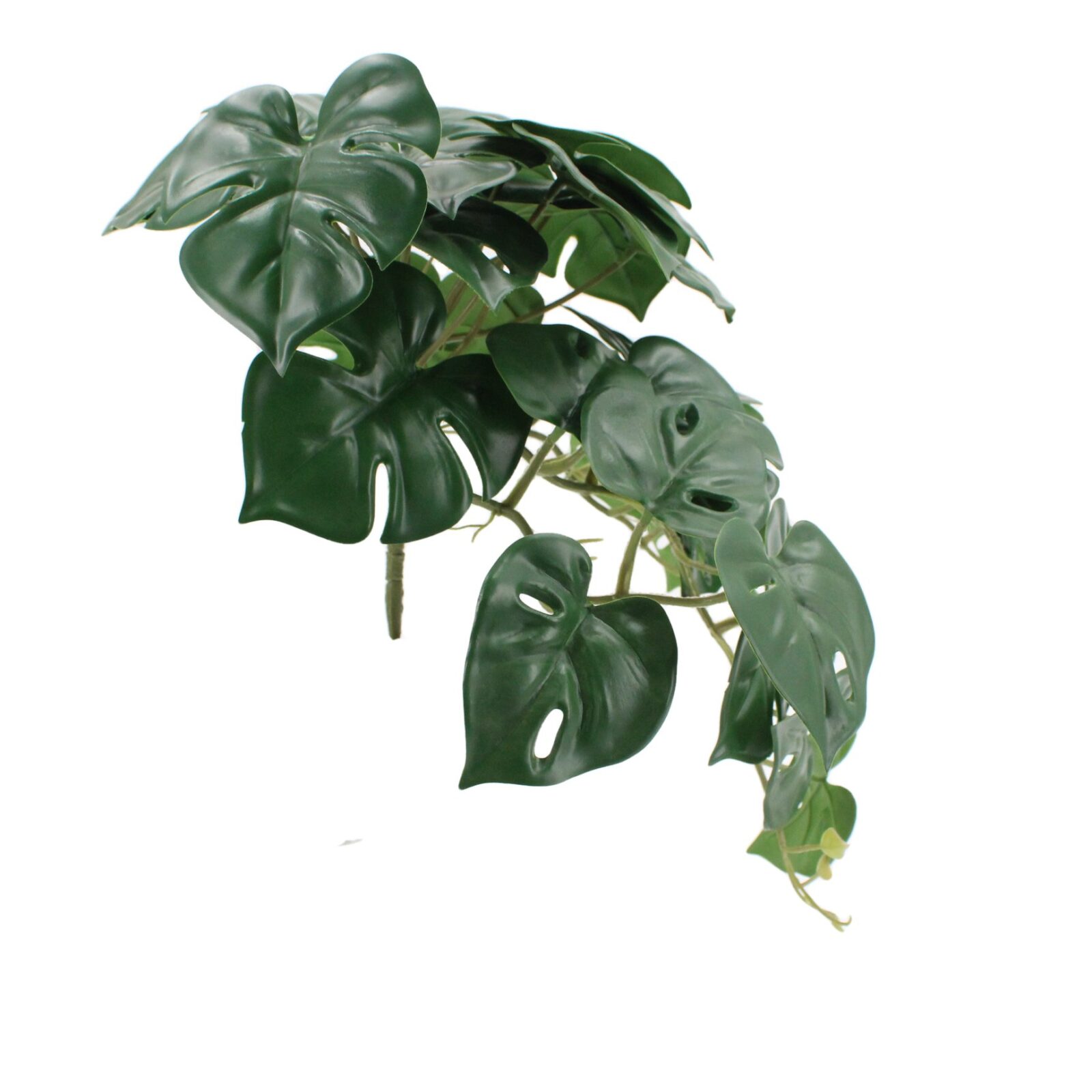 Wall Mounted Artificial Monstera Palm Leaves