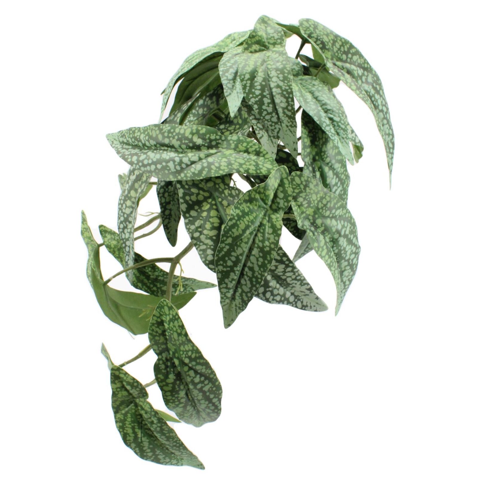 12.6" Faux Begonia Hanging Plant - Image 6