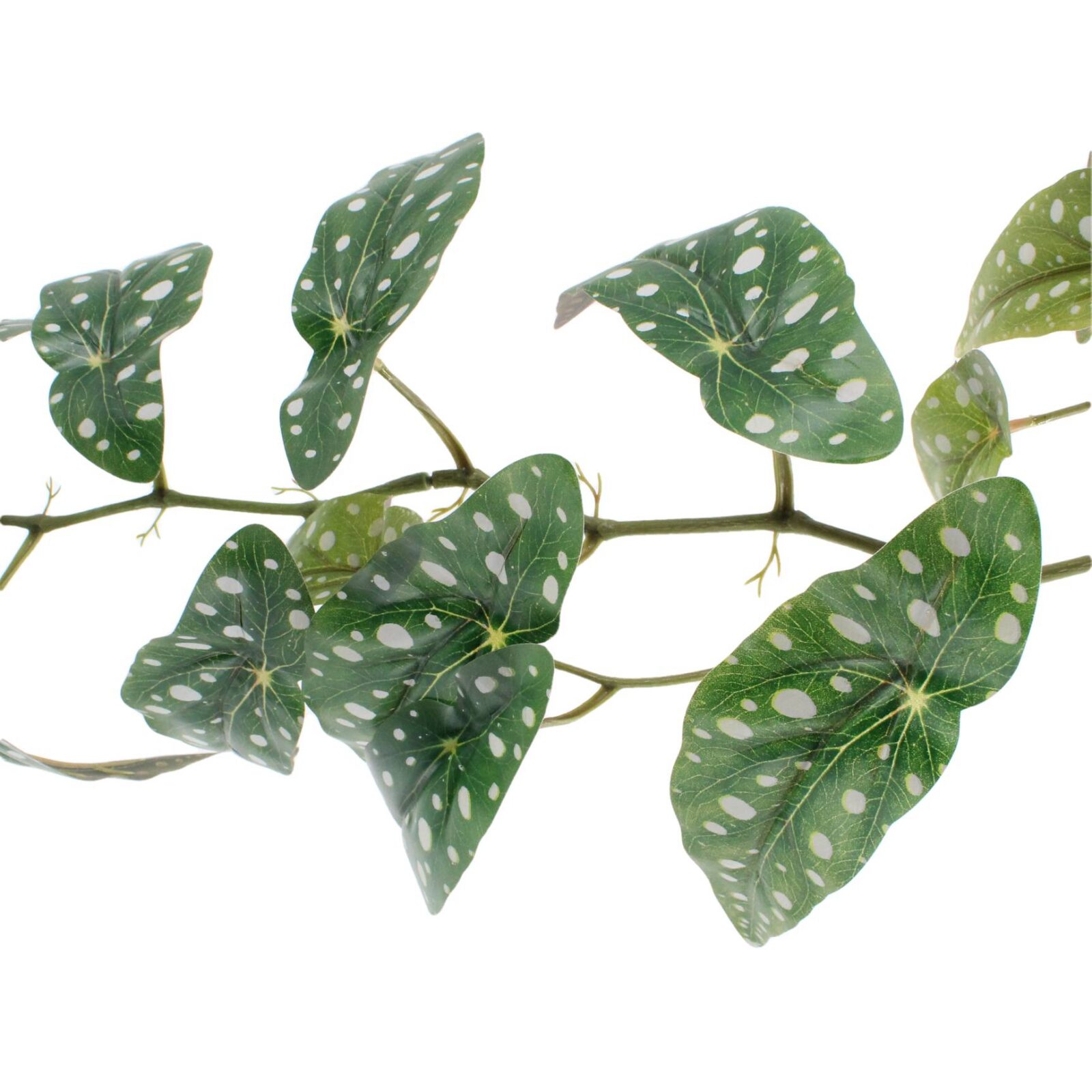 Tropical Leaves Artificial Begonia Leaf Hanging Vine Garland - Image 2