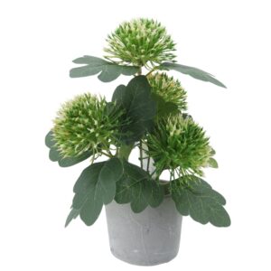 Allium Artificial Flower Pot Arrangements