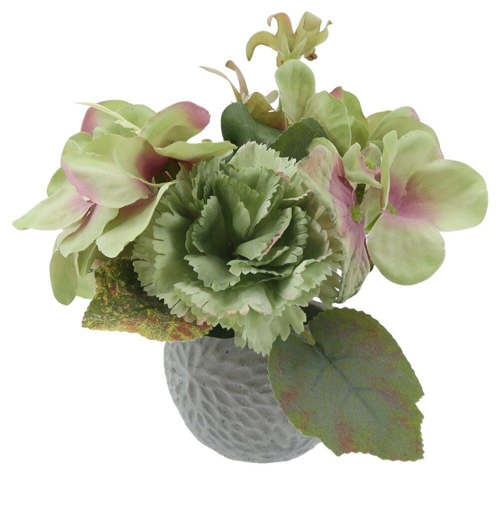Mixed Artificial Flower in Pot