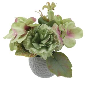 Mixed Artificial Flower in Pot