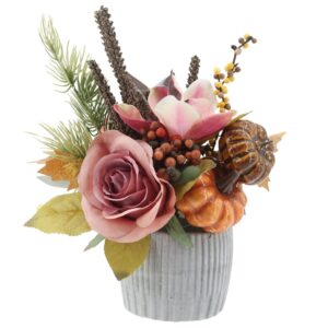 Fall Flower Arrangements Artificial