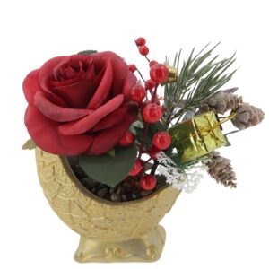 Christmas Artificial Rose Arrangements