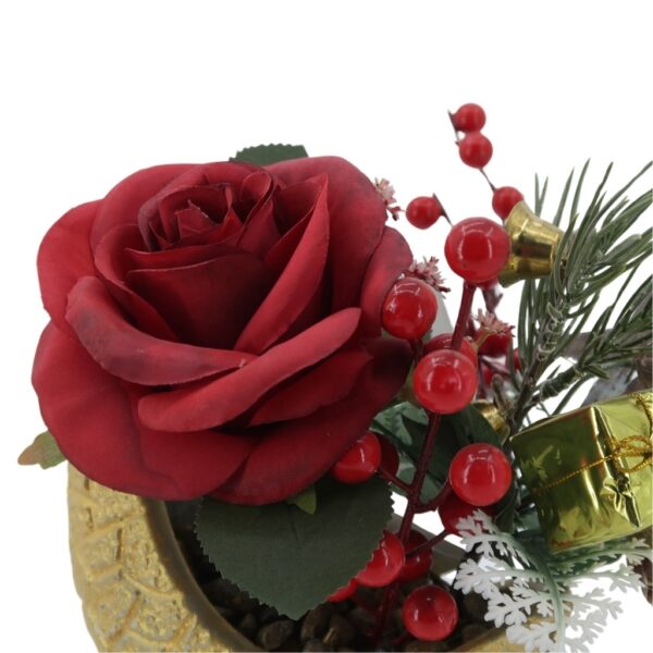 Christmas Artificial Rose Arrangements