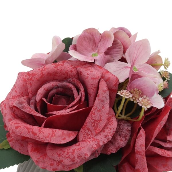 Rose Hydrangea Artificial Flower Arrangement