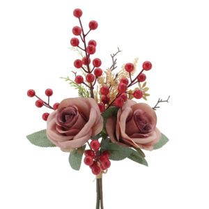 Artificial Silk Flower Bouquet